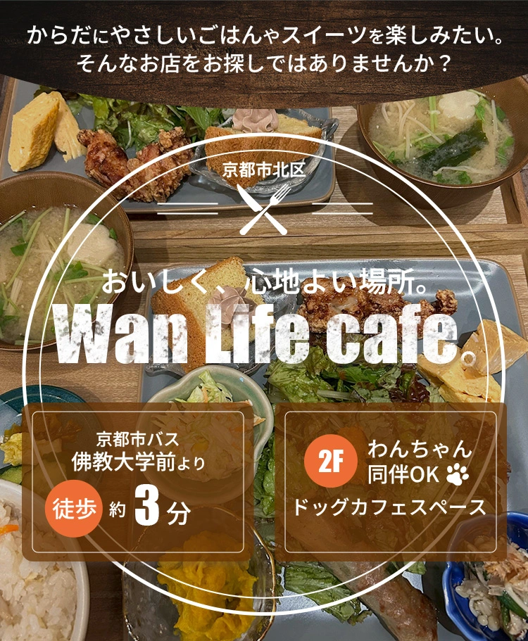 おいしく、心地よい場所。Wan Life cafe。