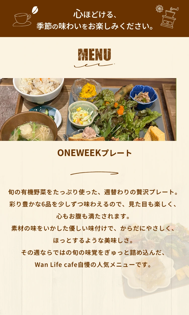 ONEWEEKプレート